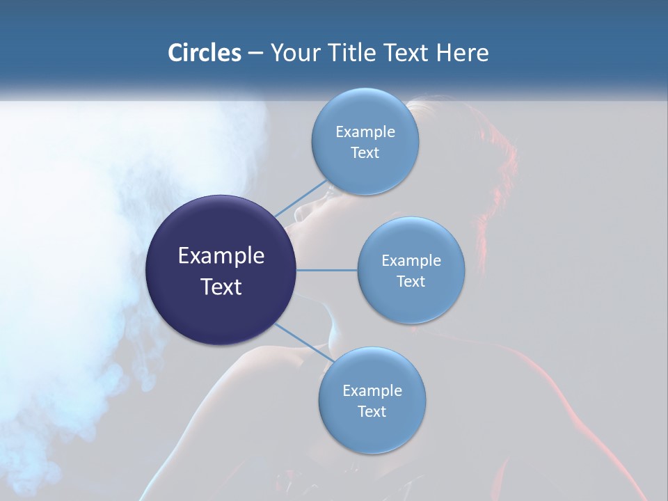 Parent Mother Peaceful PowerPoint Template