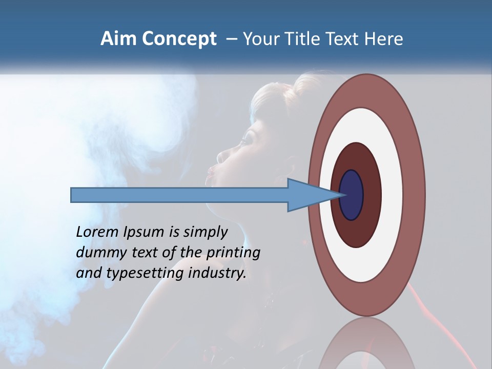 Parent Mother Peaceful PowerPoint Template