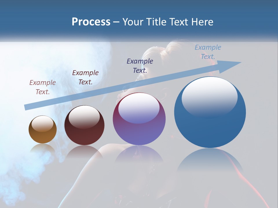 Parent Mother Peaceful PowerPoint Template