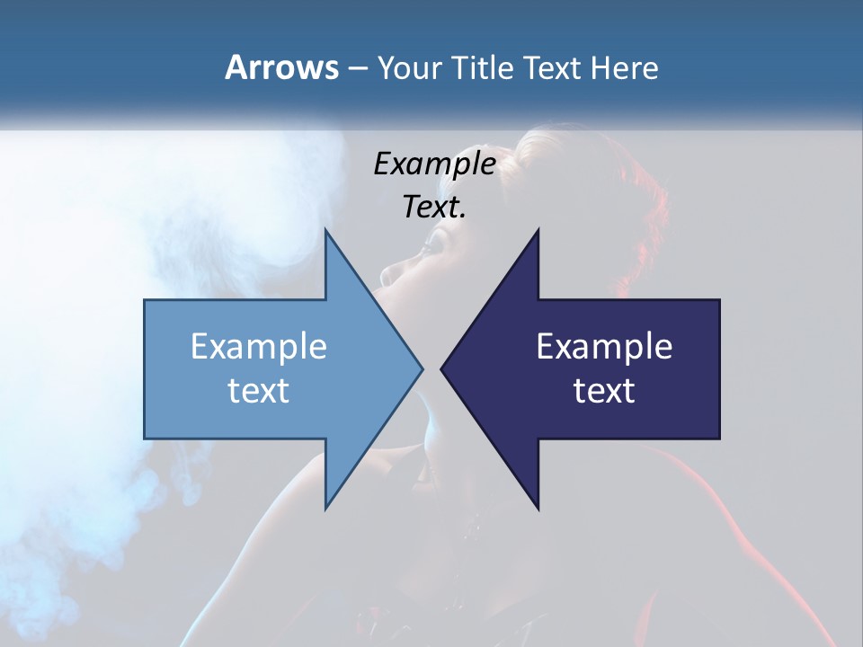 Parent Mother Peaceful PowerPoint Template