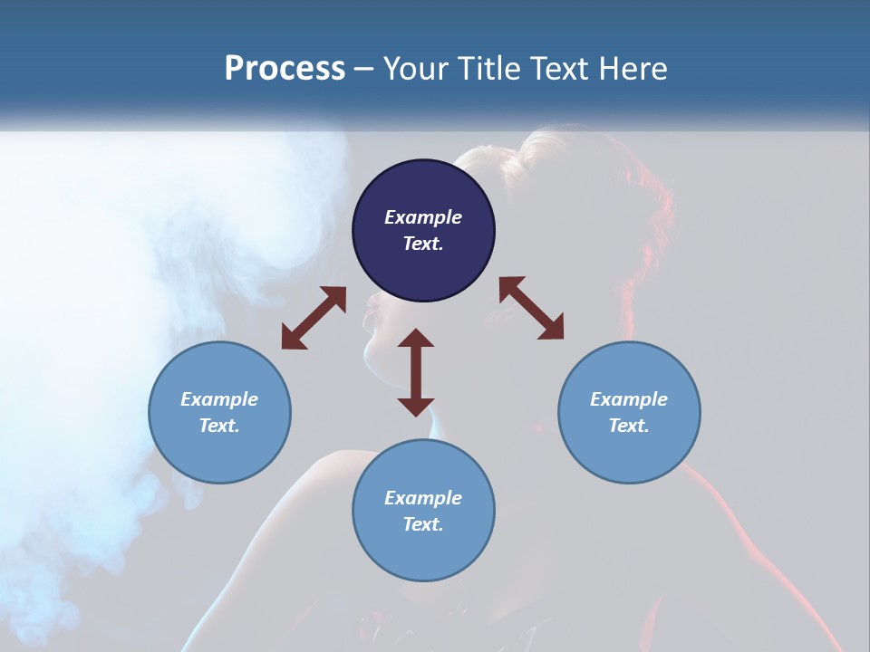 Parent Mother Peaceful PowerPoint Template