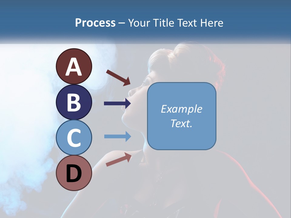 Parent Mother Peaceful PowerPoint Template