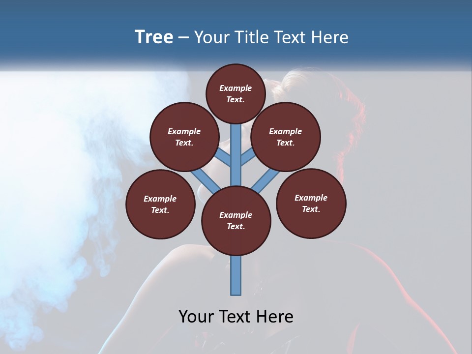 Parent Mother Peaceful PowerPoint Template