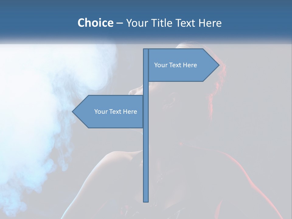 Parent Mother Peaceful PowerPoint Template