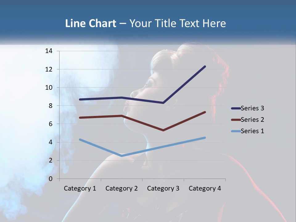 Parent Mother Peaceful PowerPoint Template
