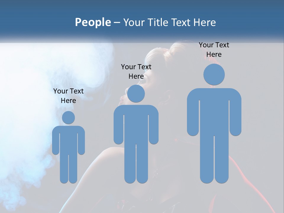 Parent Mother Peaceful PowerPoint Template