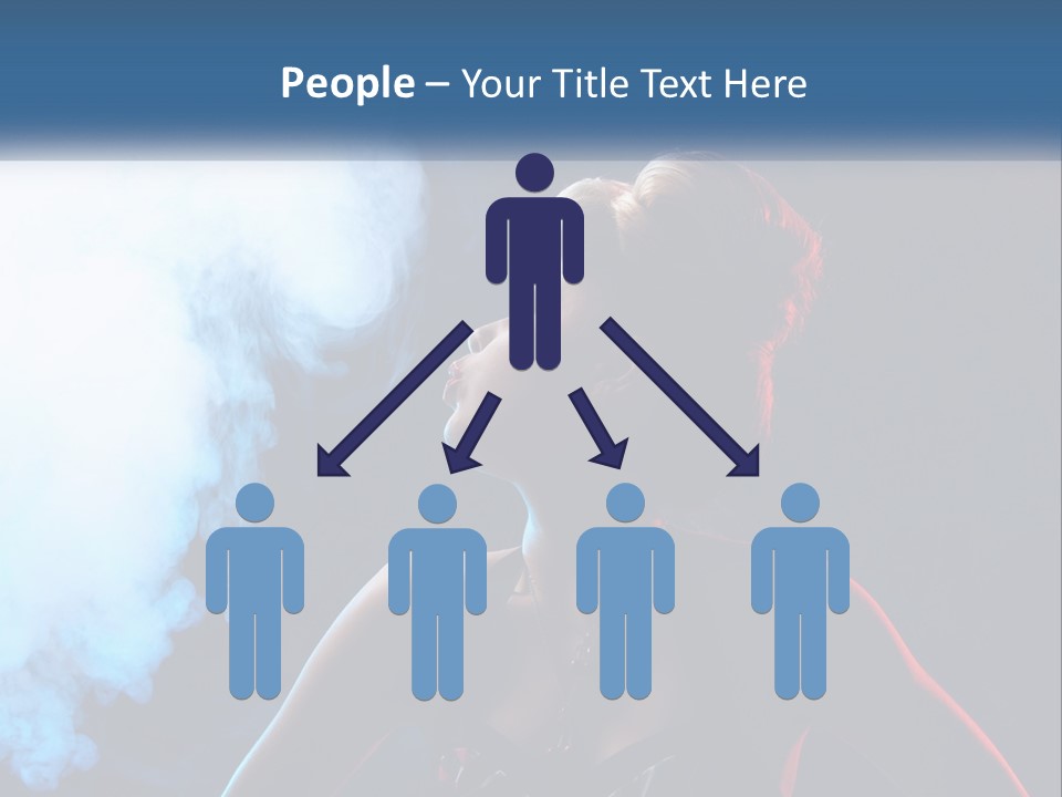 Parent Mother Peaceful PowerPoint Template