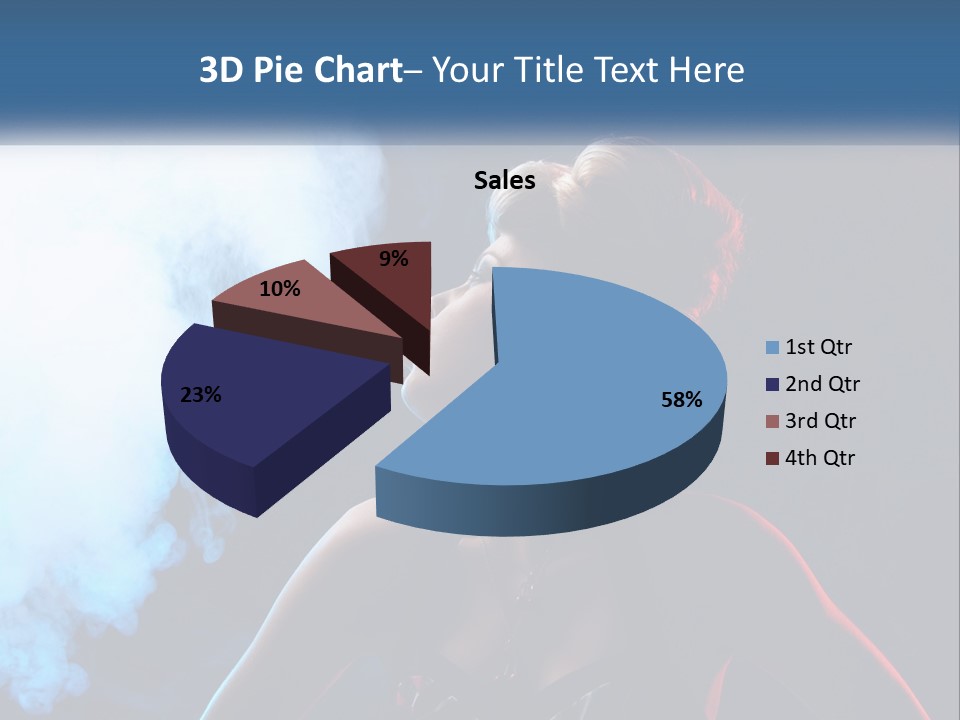 Parent Mother Peaceful PowerPoint Template