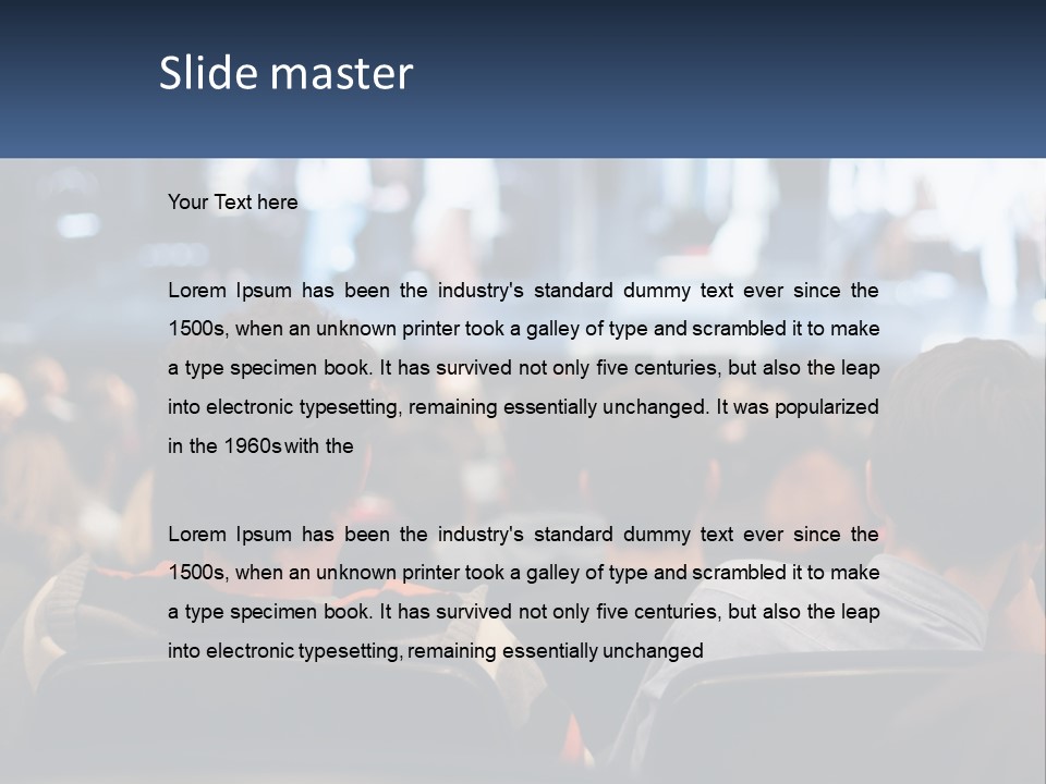 Ocean Single Old PowerPoint Template