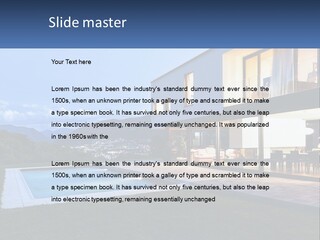 Old Calm Water PowerPoint Template