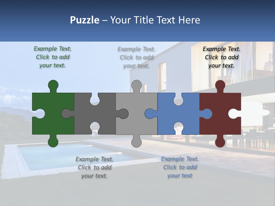 Old Calm Water PowerPoint Template