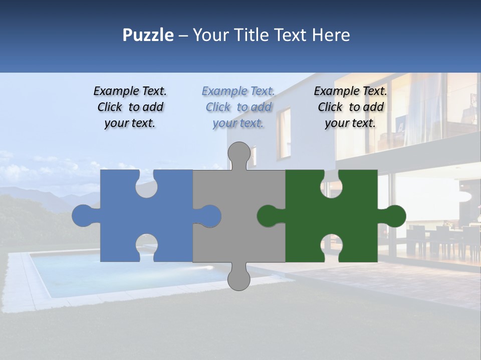 Old Calm Water PowerPoint Template