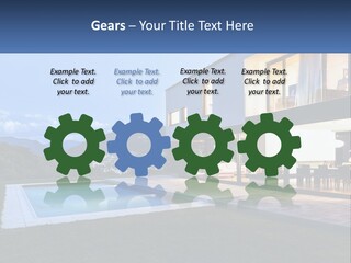 Old Calm Water PowerPoint Template