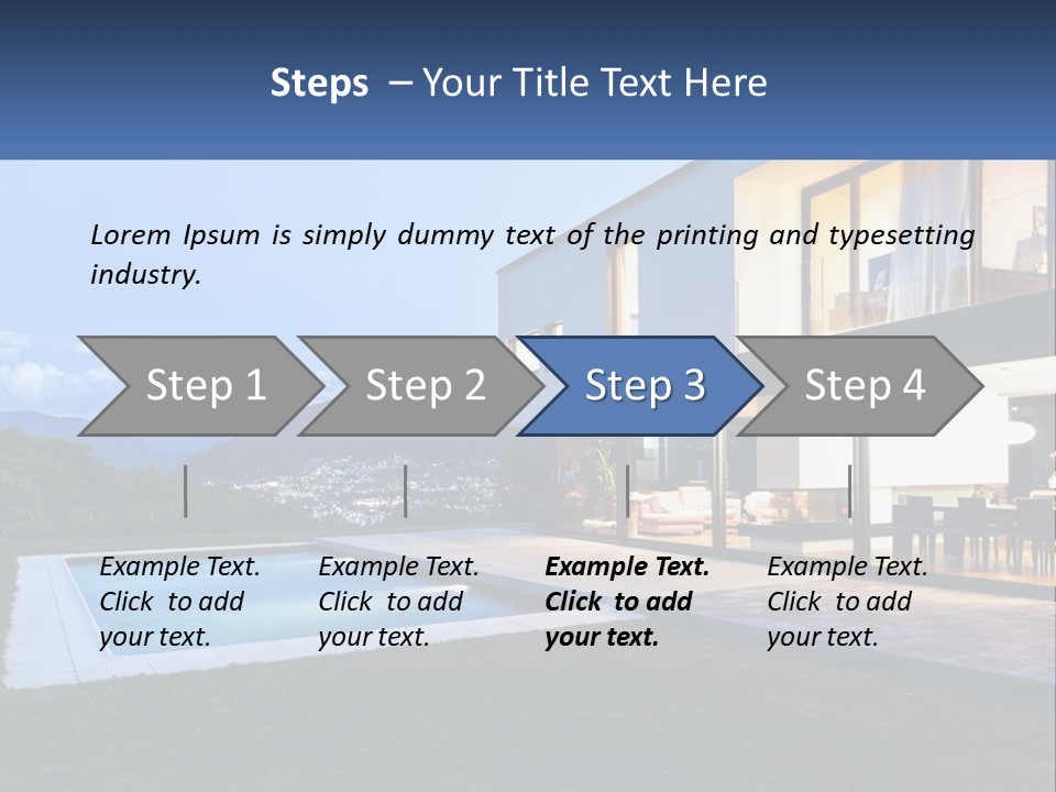 Old Calm Water PowerPoint Template