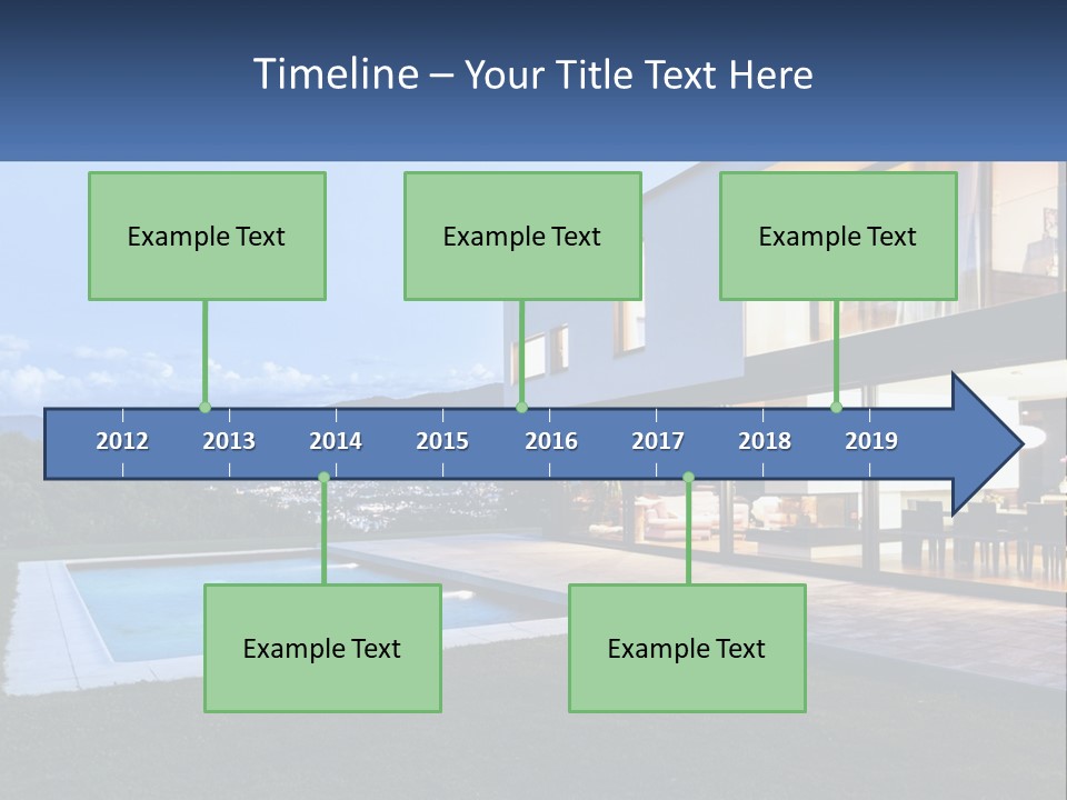 Old Calm Water PowerPoint Template