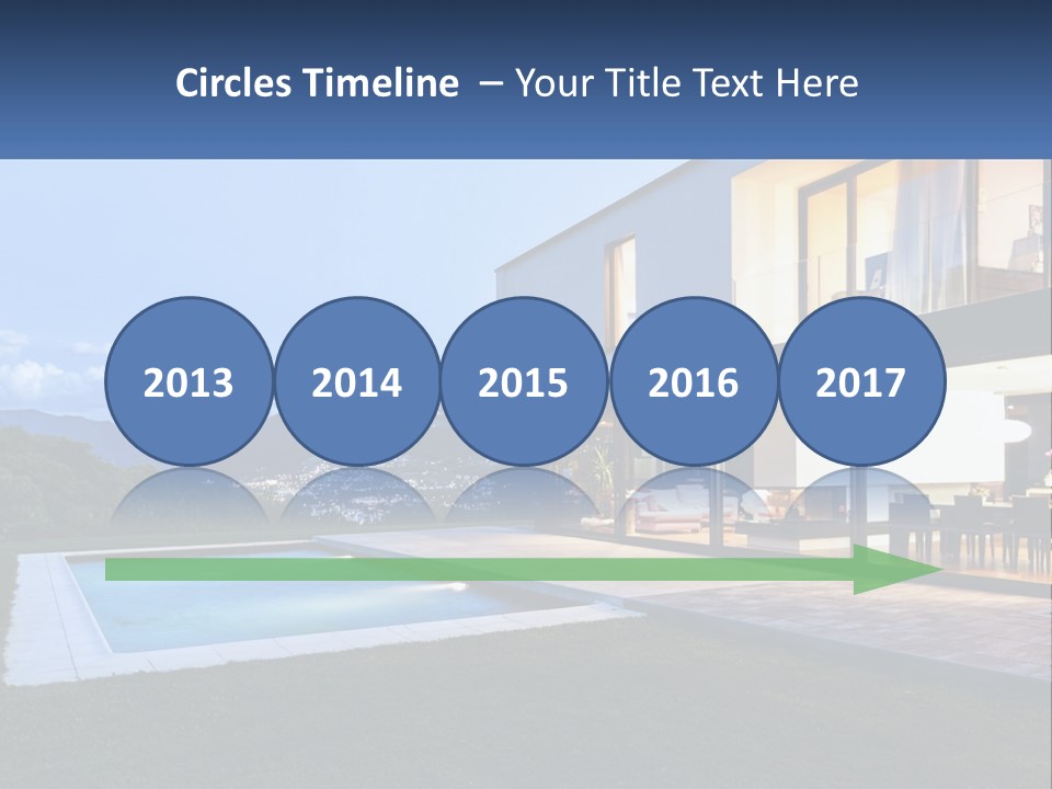 Old Calm Water PowerPoint Template
