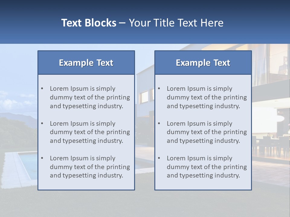 Old Calm Water PowerPoint Template