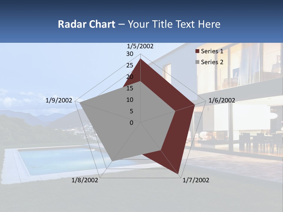 Old Calm Water PowerPoint Template