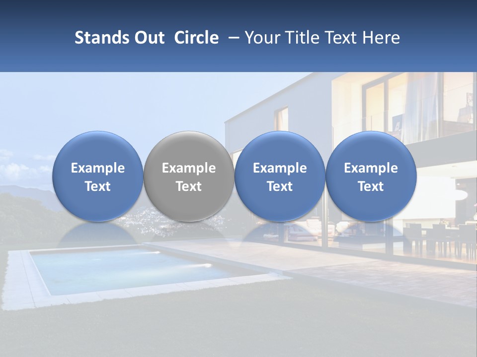Old Calm Water PowerPoint Template