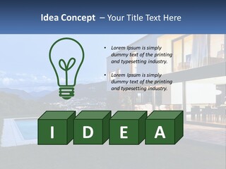 Old Calm Water PowerPoint Template