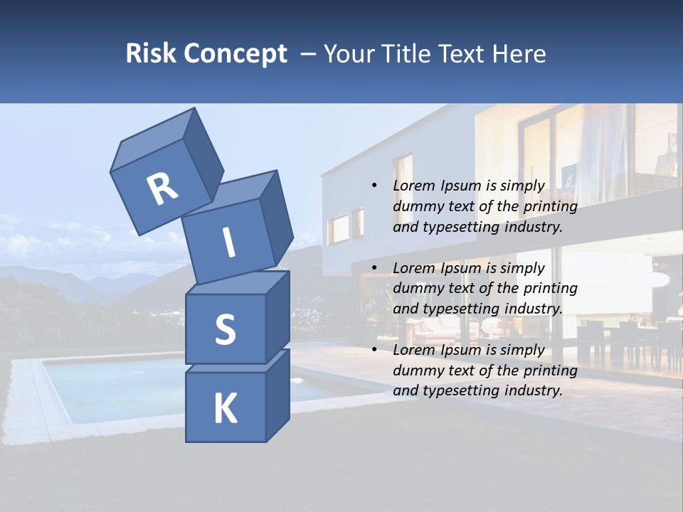 Old Calm Water PowerPoint Template