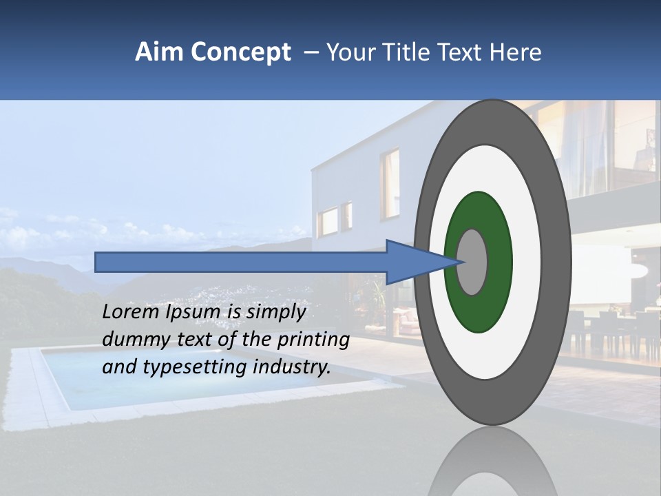 Old Calm Water PowerPoint Template