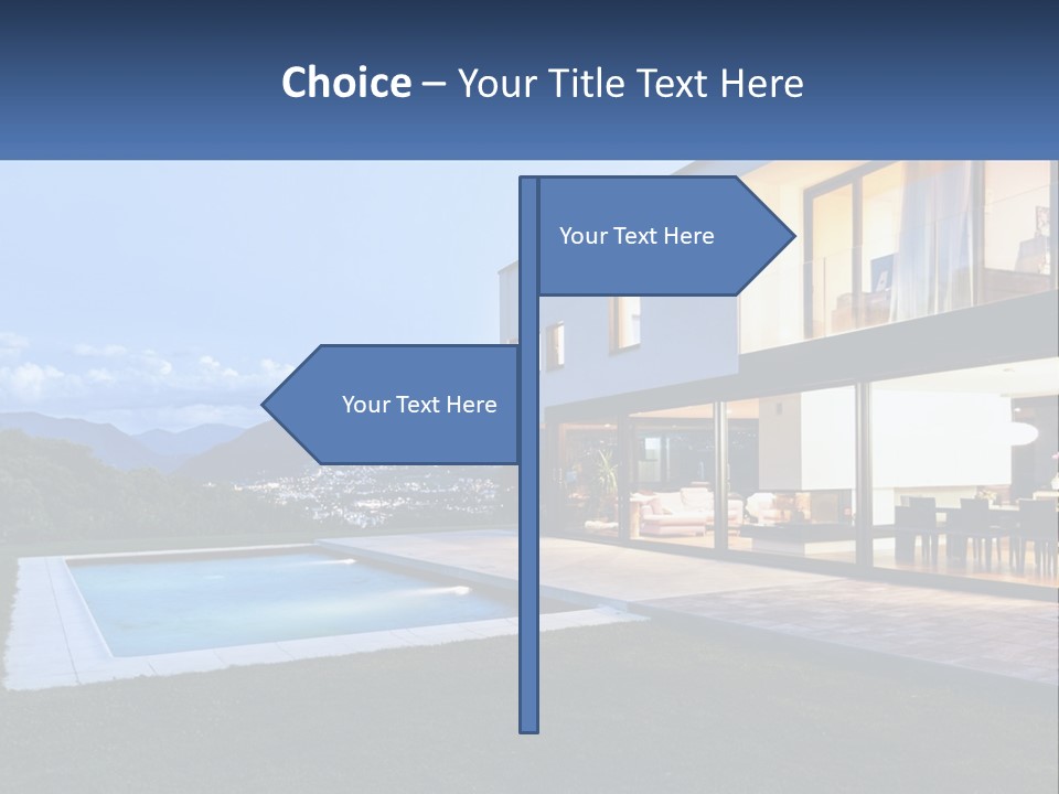 Old Calm Water PowerPoint Template