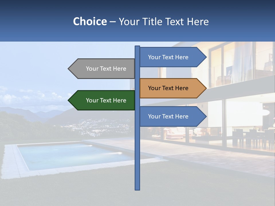 Old Calm Water PowerPoint Template