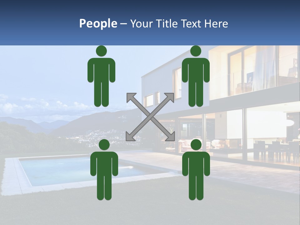 Old Calm Water PowerPoint Template