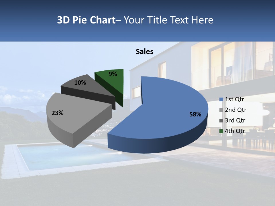 Old Calm Water PowerPoint Template