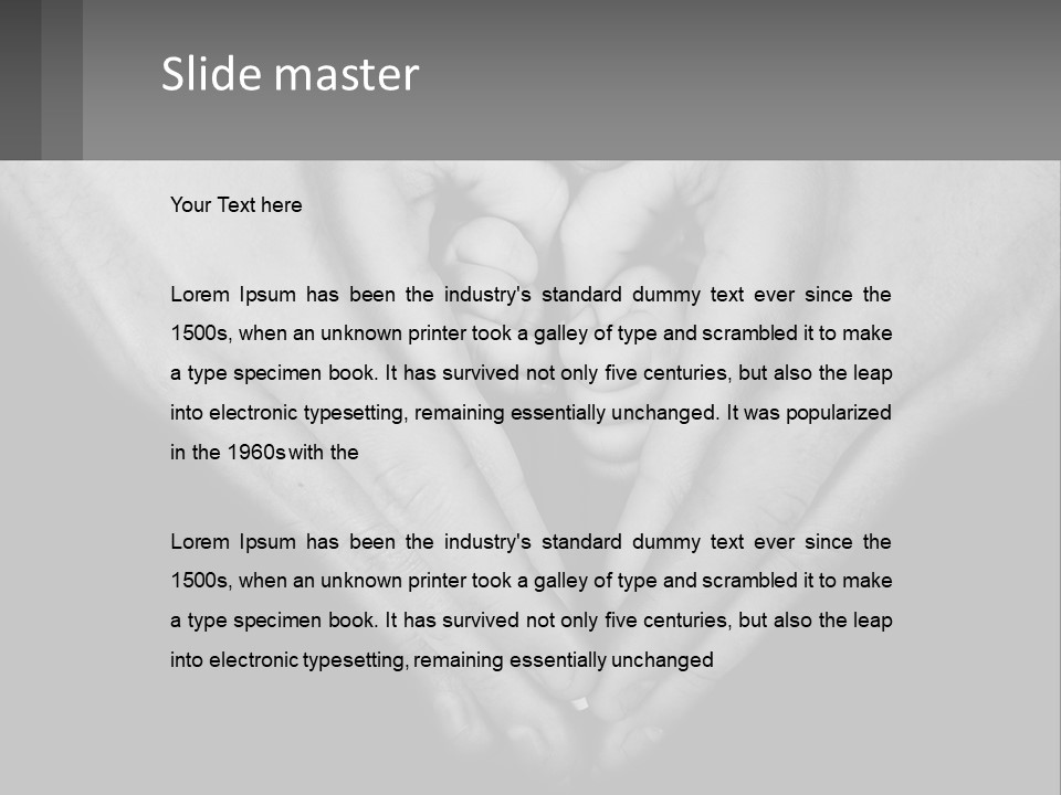 Elderly Wellness Daughter PowerPoint Template