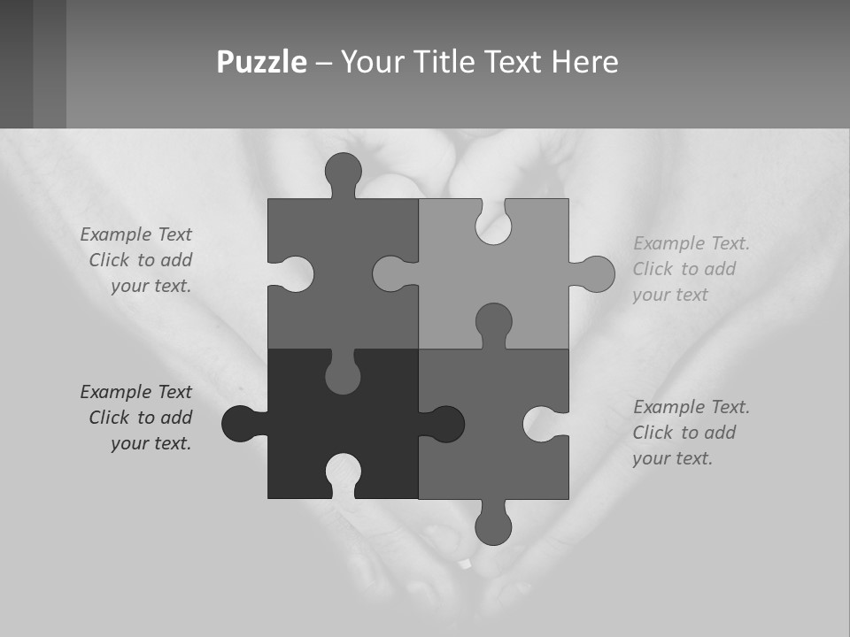 Elderly Wellness Daughter PowerPoint Template