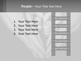 Elderly Wellness Daughter PowerPoint Template