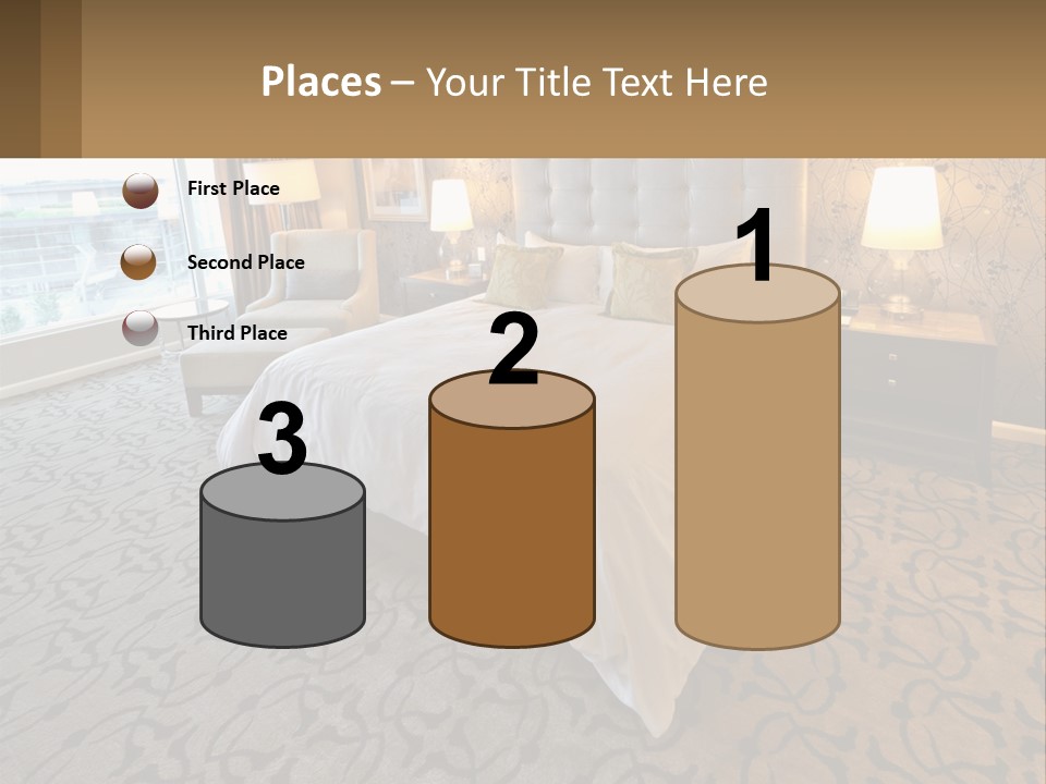 Lifestyle Retirement Standing PowerPoint Template