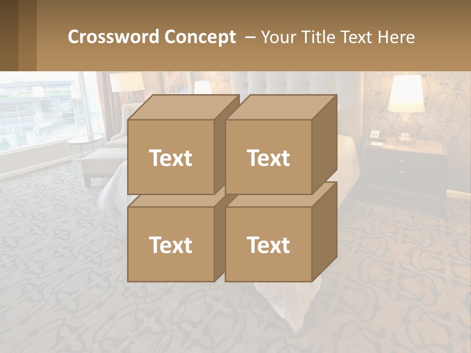 Lifestyle Retirement Standing PowerPoint Template