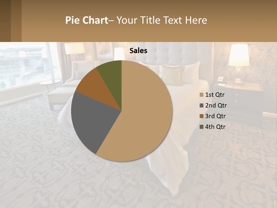 Lifestyle Retirement Standing PowerPoint Template
