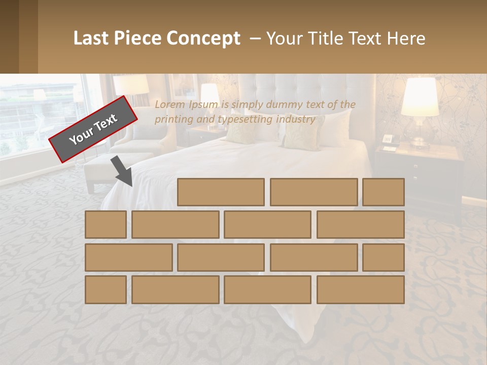 Lifestyle Retirement Standing PowerPoint Template