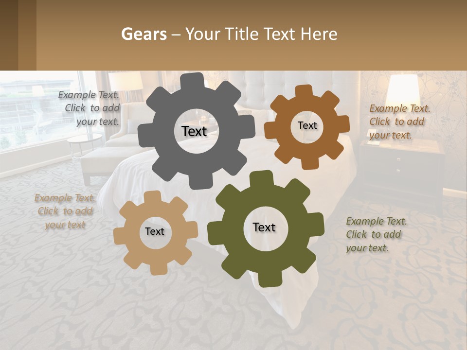 Lifestyle Retirement Standing PowerPoint Template