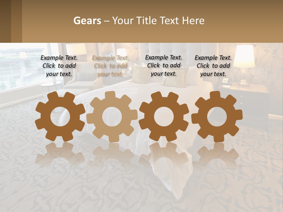 Lifestyle Retirement Standing PowerPoint Template