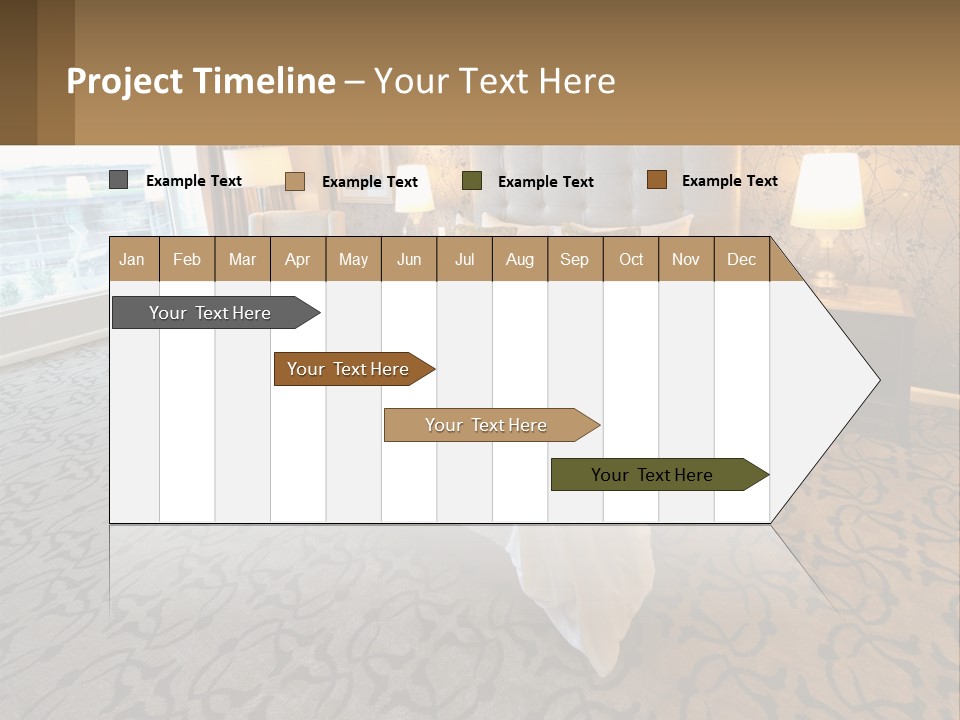 Lifestyle Retirement Standing PowerPoint Template