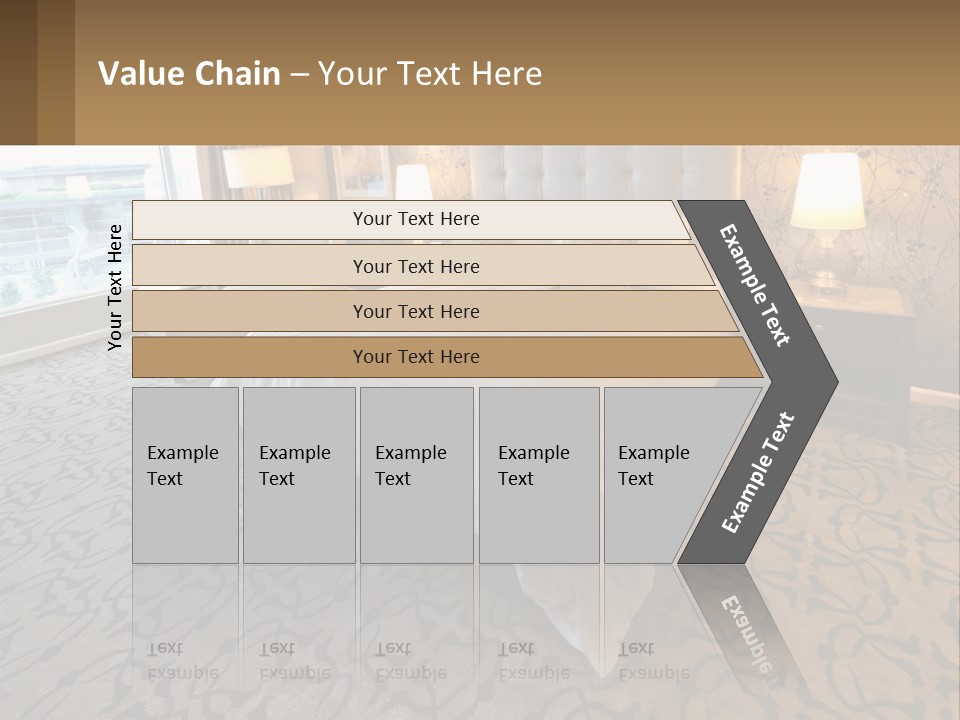 Lifestyle Retirement Standing PowerPoint Template