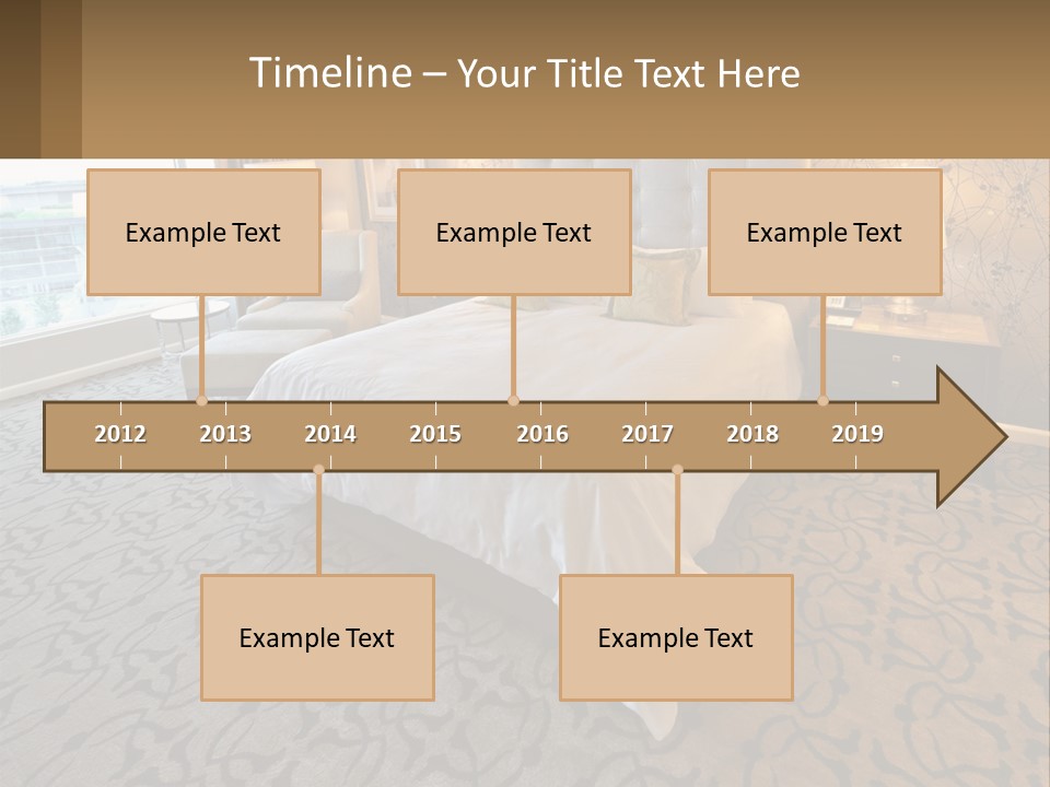 Lifestyle Retirement Standing PowerPoint Template