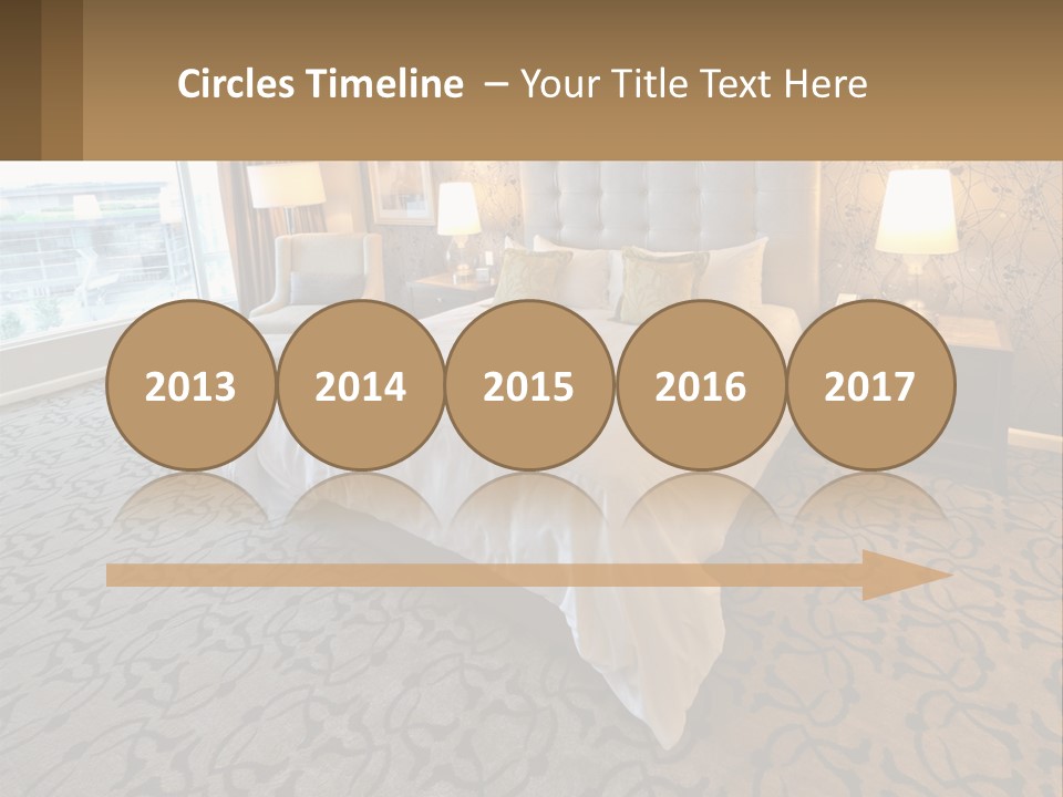 Lifestyle Retirement Standing PowerPoint Template