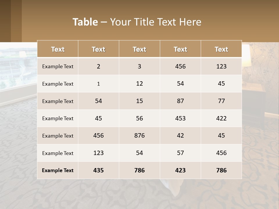 Lifestyle Retirement Standing PowerPoint Template