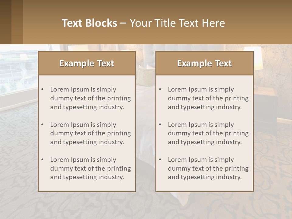 Lifestyle Retirement Standing PowerPoint Template