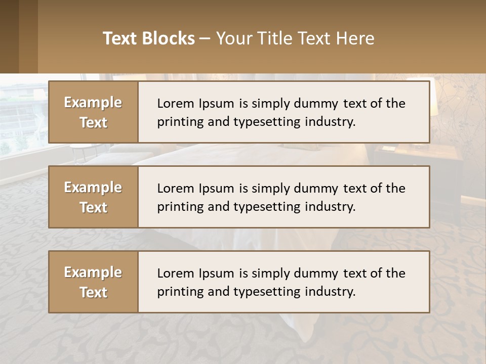 Lifestyle Retirement Standing PowerPoint Template