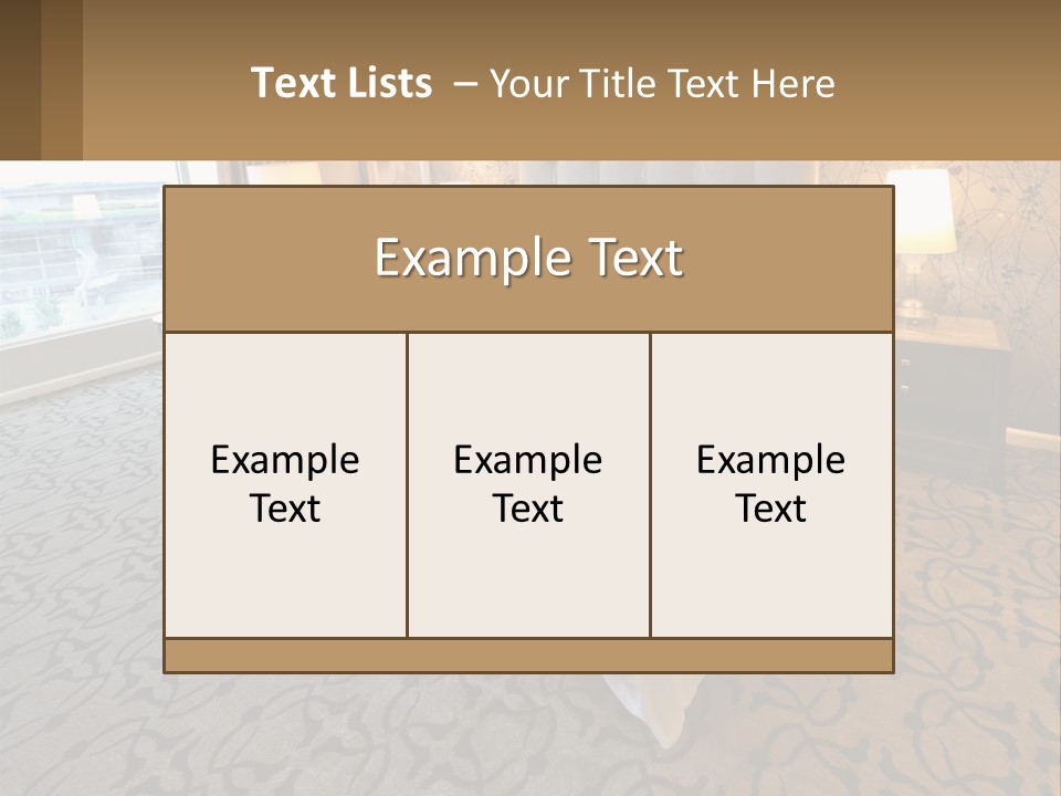 Lifestyle Retirement Standing PowerPoint Template
