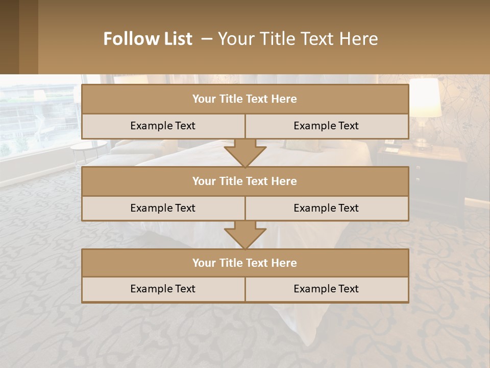 Lifestyle Retirement Standing PowerPoint Template