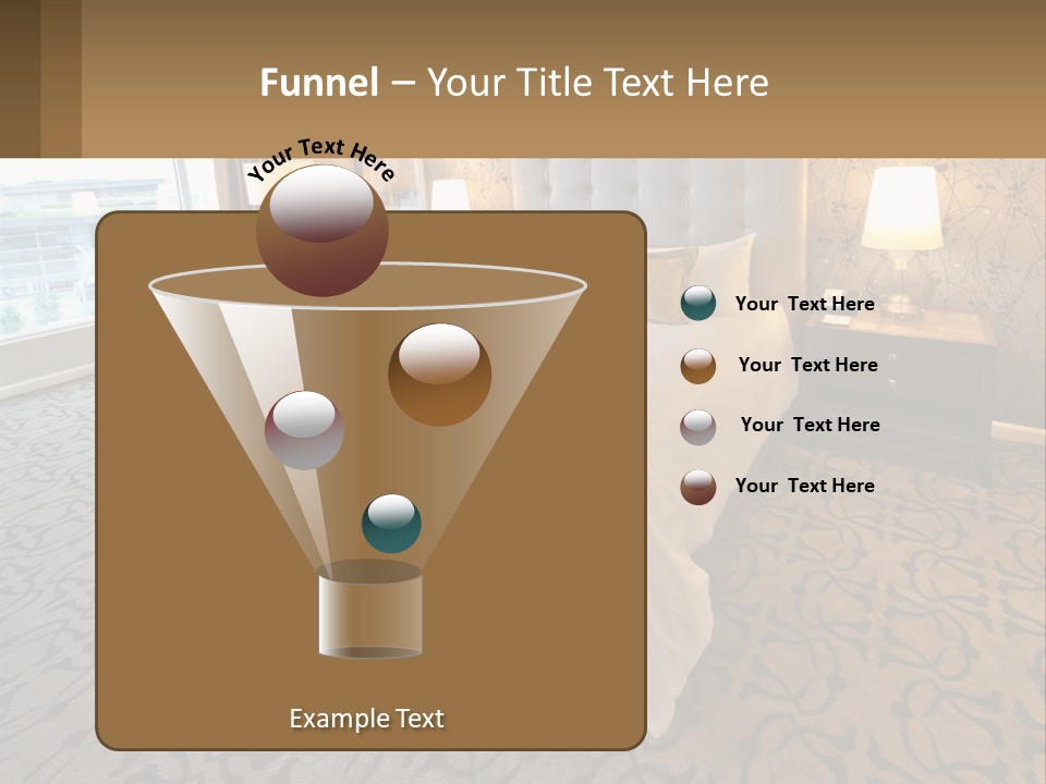 Lifestyle Retirement Standing PowerPoint Template