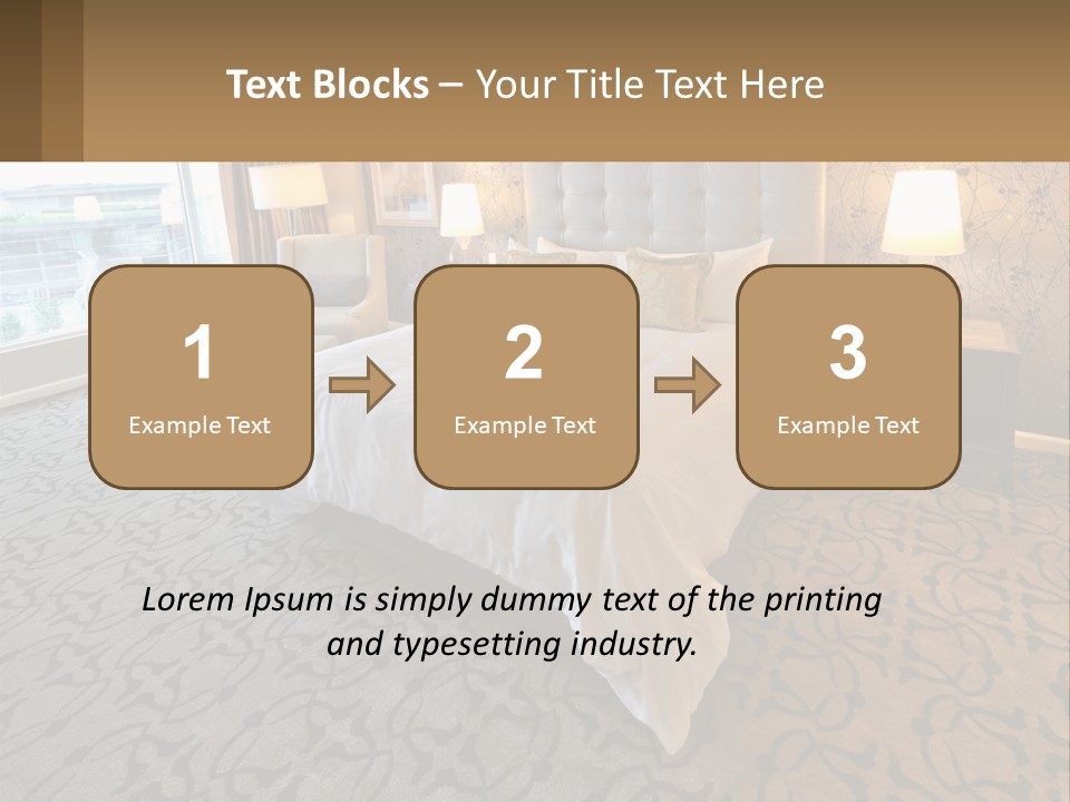 Lifestyle Retirement Standing PowerPoint Template